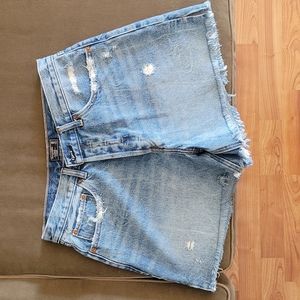 Abercrombie High Rise Denim shorts